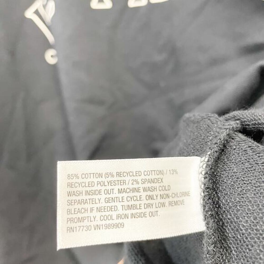 JoyLab Women's Oversized Boxy Sweatshirt Je TAime Black Graphic Size XL - Picture 6 of 6